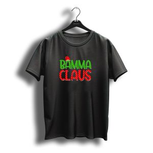 Bamma Claus Bamma Xmas Family Christmas Santa Hat T-Shirt