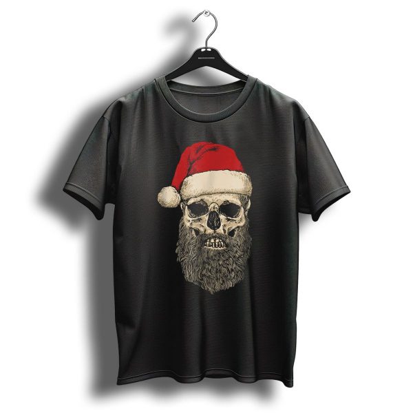 Bearded Santa Skull Lumberjack Christmas T Shirt 1 t shirt 1
