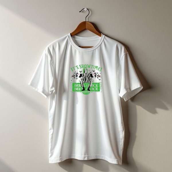 Beetlejuice Beetlejuice Its Showtime 2024 A Dkids T Shirt fFunny Halloween Movie T Shirt t shirt 1