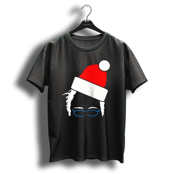 Bernie Sanders Santa Hat Christmas Holiday T Shirt 1 t shirt 1