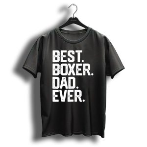 Best Boxer Dad Ever Mens Funny Dog Love Christmas22 T-Shirt