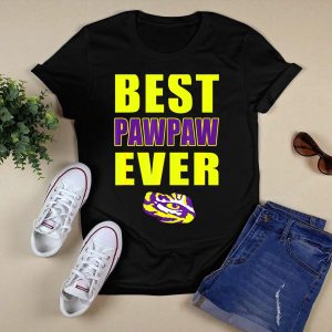 Best Pawpaw Ever Lsu Tigers Fan T-Shirt