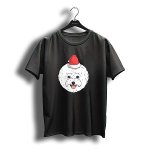 Bichon Frise Santa Claus Christmas Dog T-Shirt