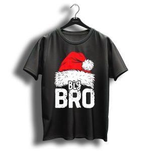 Big Bro Santa Hat Christmas T Shirt