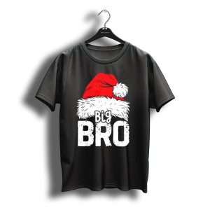 Big Bro Santa Hat Christmas T-Shirt