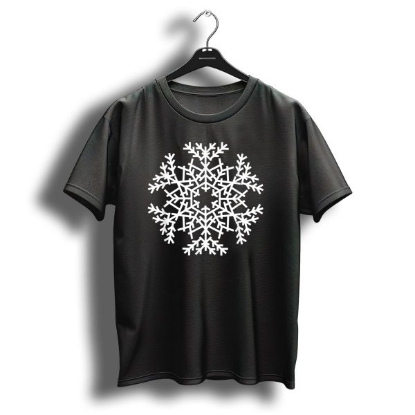Big Festive Christmas Holiday Snowflake T Shirt 1 t shirt 1