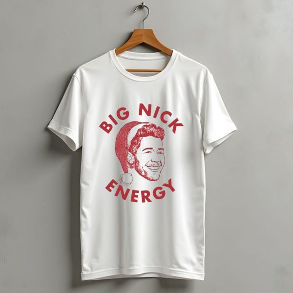 Big Nick Energy Jonas Brothers Christmas Santa Hat T Shirt 1 t shirt 1