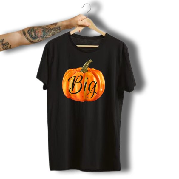 Big Pumpkin Autumn Fall Halloween Sorority Matching T Shirt t shirt 1