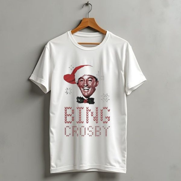 Bing Crosby Jolly Christmas Santa Hat Smiling Face T Shirt 1 t shirt 1