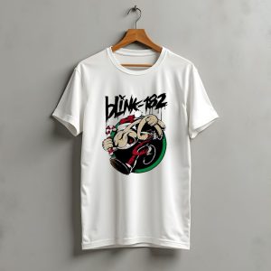 Blink 182 Santa Boxing Gloves Christmas 2024 Holiday T-Shirt