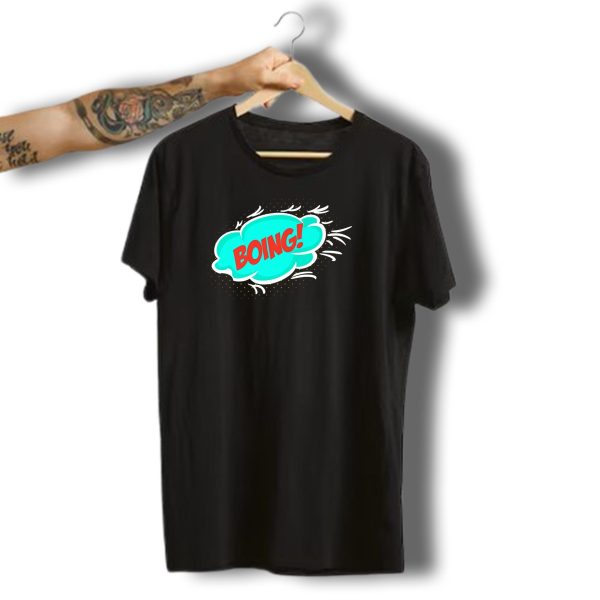 Boing Halloween Christmas Funny Cool Holidays Comic Burst T Shirt t shirt 1