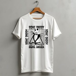 Bone Daddy Jack Skellington Frame The Nightmare Before Christmas Disney T Shirt