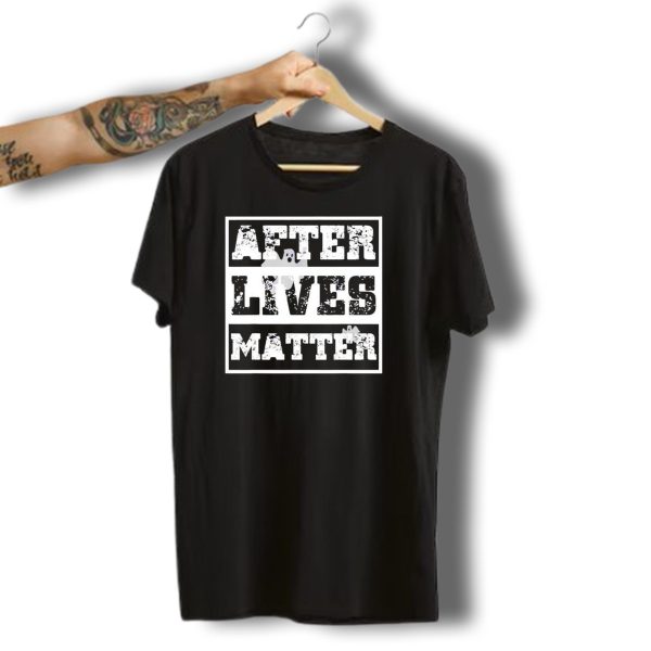 Boo After Lives Matter Ghosts Textured Halloween T Shirt t shirt 1