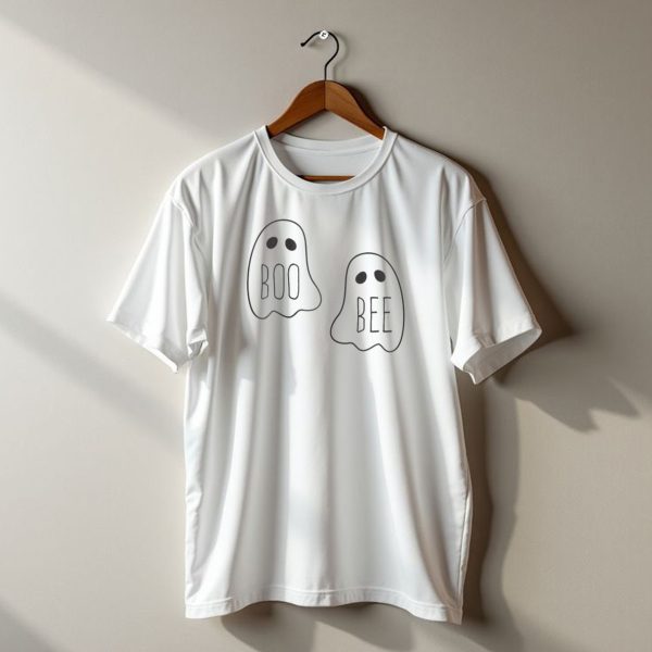 Boo Bee Halloween Ghost Humor Duo T Shirt t shirt 1