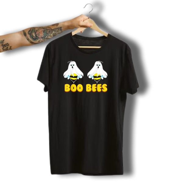 Boo Bees Funny Halloween Costumes Ghost Bees T Shirt t shirt 1 1
