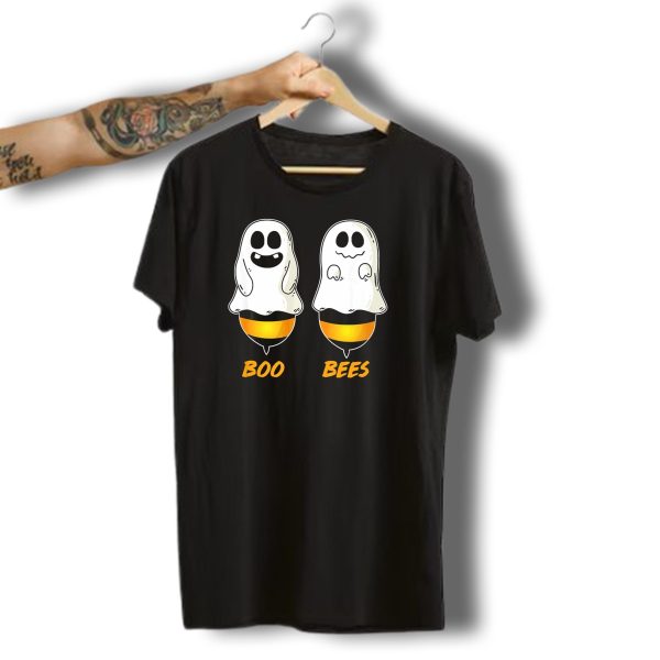 Boo Bees Ghost Halloween Pun T Shirt t shirt 1