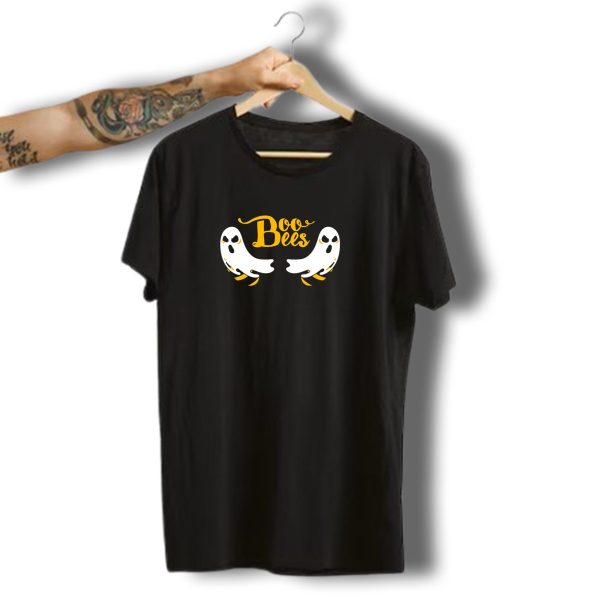 Boo Bees Halloween Funny Boobies Ghosts Bees T Shirt t shirt 1 1