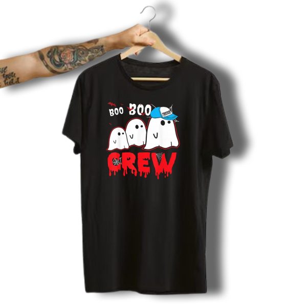 Boo Boo Ghost Crew Trucker Halloween T Shirt t shirt 1