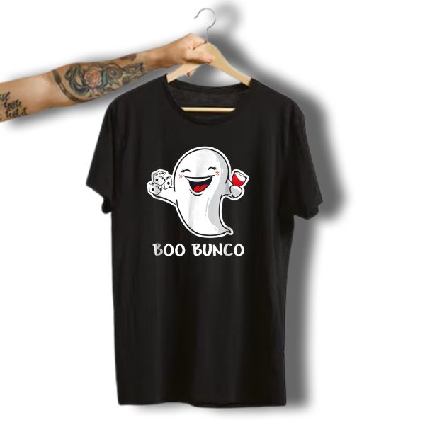 Boo Bunco Halloween Cute Ghost Dice Red Cup T Shirt t shirt 1