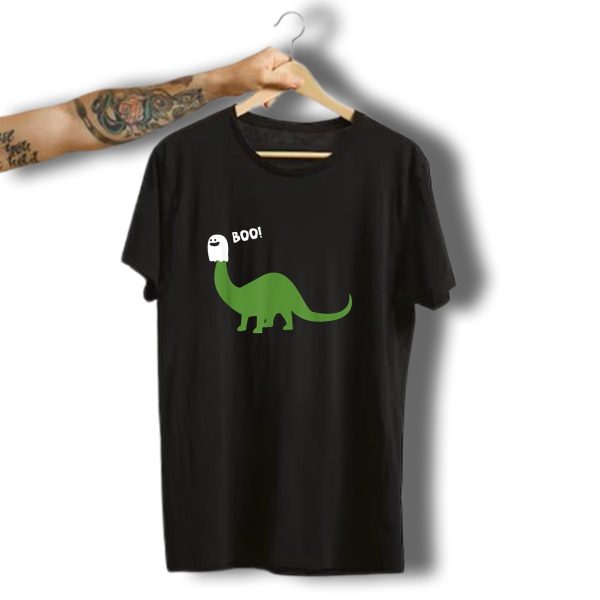 Boo Dinosaur Halloween Ghost T Shirt t shirt 1