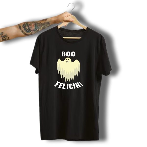 Boo Felicia Ghostly Funny Halloween Trick Or Treat T Shirt t shirt 1 1