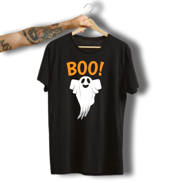 Boo Ghost Halloween T Shirt t shirt 1
