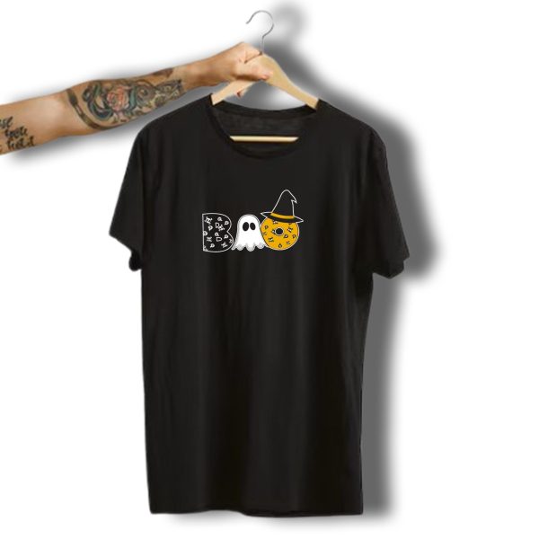 Boo Ghost Witch Skeleton Halloween T Shirt t shirt 1