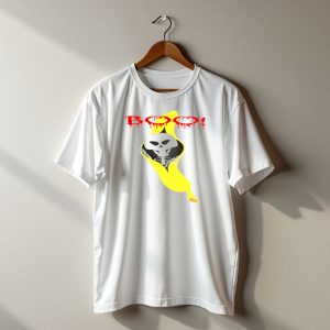 Boo Halloween Trick Or Treat Scary Banana Skeleton T-Shirt