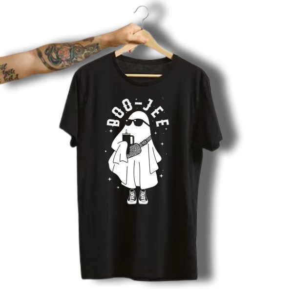 Boo Jee Ghost Boujee Spooky Season Cute Halloween T Shirt t shirt 1