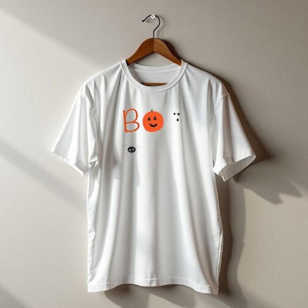Boo Pumpkin Ghost Spider Eyes Halloween T Shirt t shirt 1