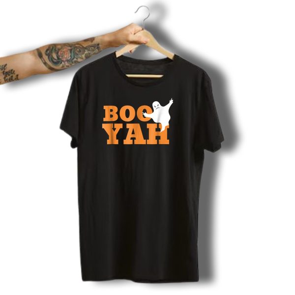 Boo Yah Ghost Halloween T Shirt t shirt 1
