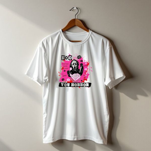 Boo You Horror Ghostface Whats Your Favorite Scary Movie Halloween T Shirt t shirt 1