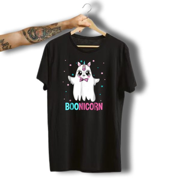 Boonicorn Unicorn Ghost Halloween Cute T Shirt t shirt 1