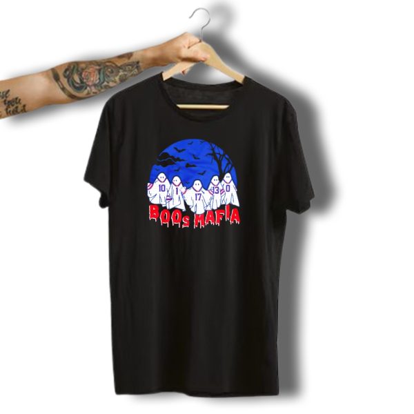 Boos Mafia Buffalo Bills Ghosts Halloween 10 17 13 Jersey Players T Shirt t shirt 1