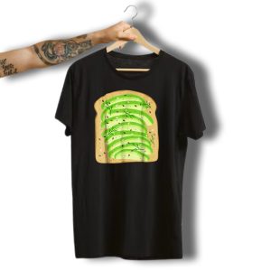 Bread Halloween Toast Avocado Costume Funny Gag Gluten T-Shirt