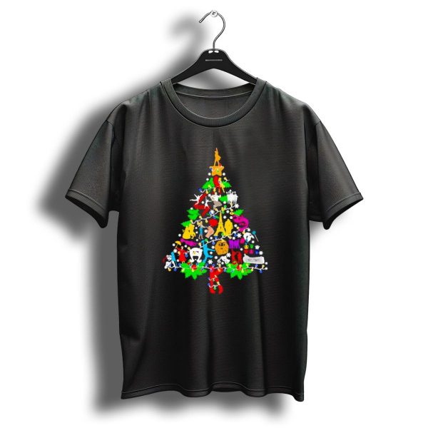 Broadway Musical Icons Christmas Tree T Shirt 1 t shirt 1