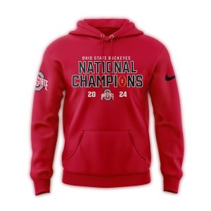 Buckeyes Football 2024 College Football Playoff National Champions All-Over Print Hoodie