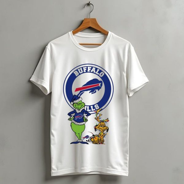 Buffalo Bills Grinch And Max Merry Christmas T Shirt 1 t shirt 1