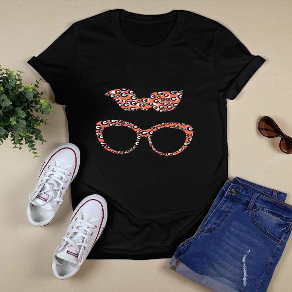 Bulldog Georgia Bulldogs G Pattern Glasses T Shirt 1