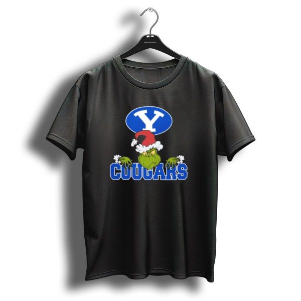 Byu Cougars Grinch Christmas Ncaa Football T Shirt 1 t shirt 1