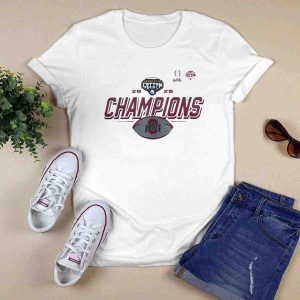 Cfp Goodyear Cotton Bowl 2025 Champions Ohio State Buckeyes T Shirt
