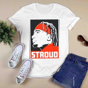 Cj Stroud Ohio State Buckeyes Portrait Stroud T Shirt