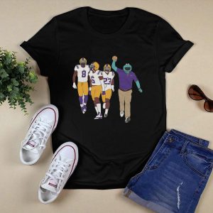 Cajun Cookie Monster Lsu Tigers Peter Parrish Terrace Marshall Jr Corren Norman Shirt