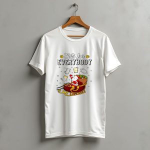 Cats For Everybody Santa Sleigh With Christmas Cats Merry Xmas T-Shirt