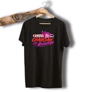 Chainswaw Princess Funny Halloween Chainsaw Princess T-Shirt