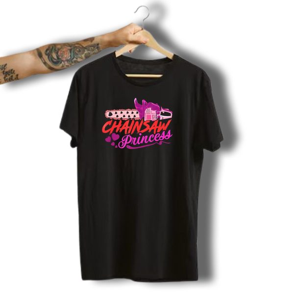 Chainswaw Princess Funny Halloween Chainsaw Princess T Shirt t shirt 1