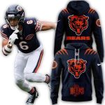 Chicago Bears Claw Marks For Fans All-Over Print Hoodie