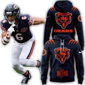 Chicago Bears Claw Marks For Fans All-Over Print Hoodie