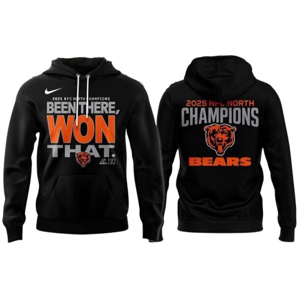 Chicago Bears Division Champions Been There Won That AOP Hoodie 1