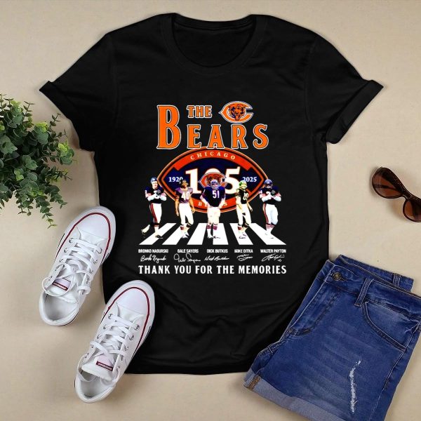 Chicago Bears the Bears 1920 2025 105 years of the victory shirt Style 1 Black 1